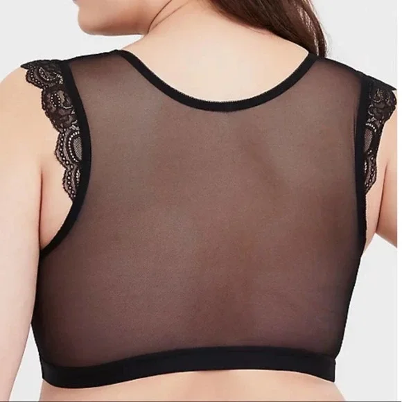 Torrid Black Lace & Mesh Bralette 2X NWT - Picture 2 of 5